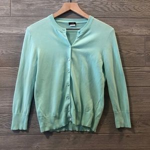 J. Crew Light Blue Cardigan